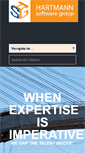 Mobile Screenshot of hartmannsoftware.com